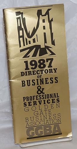 Seller image for GGBA Directory ofBusiness & Professional Services; 1987 for sale by Bolerium Books Inc.
