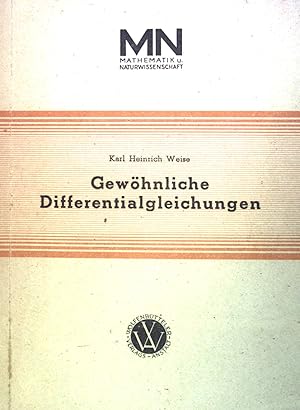 Bild des Verkufers fr Gewhnliche Differentialgleichungen. Bcher der Mathematik und Naturwissenschaften zum Verkauf von books4less (Versandantiquariat Petra Gros GmbH & Co. KG)