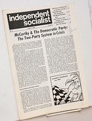 Immagine del venditore per Independent Socialist, No. 6, August 1968 venduto da Bolerium Books Inc.