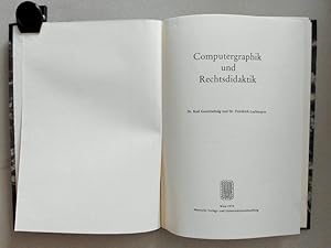 Seller image for Computergraphik und Rechtsdidaktik for sale by avelibro OHG
