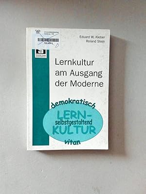 Seller image for Lernkultur am Ausgang der Moderne for sale by avelibro OHG