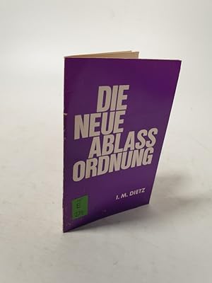 Image du vendeur pour Die neue Ablaordnung. mis en vente par Antiquariat Bookfarm