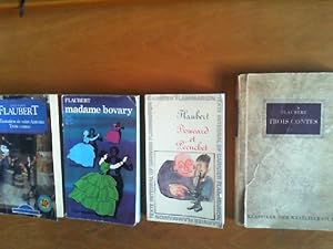 Bild des Verkufers fr 1) La Tentation de saint Antoine. Trois contes. 2) Madame Bovary. Chronologie et prface par Jacques Suffel. 3) Bouvard et Pcuchet.Chronologie et prface par Jacques Suffel. 4) Trois contes. Klassiker der Weltliteratur. Zusammen 4 Taschenbcher. zum Verkauf von Buch-Galerie Silvia Umla