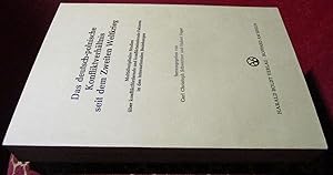 Seller image for Das deutsch-polnische Konfliktverh�ltnis seit dem Zweiten Weltkrieg. Multidisziplin�re Studien �ber konfliktf�rdernde und konfliktmindernde Faktoren in den internationalen Beziehungen. for sale by Antiquariat Clement