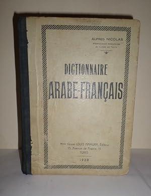 Dictionnaire Arabe-Français.