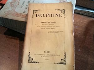 DELPHINE - Nouvelle édition revue, corrigée et augmentée d'une préface par M. SAINTE-BEUVE