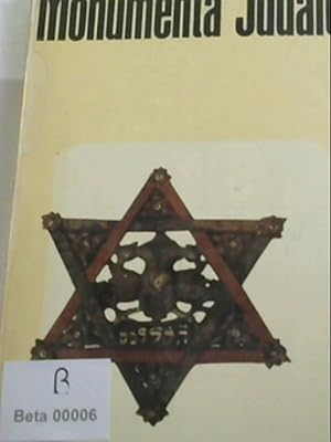 Bild des Verkufers fr Schilling, Konrad (Hrsg.): Monumenta Judaica. zum Verkauf von Antiquariat Jochen Mohr -Books and Mohr-