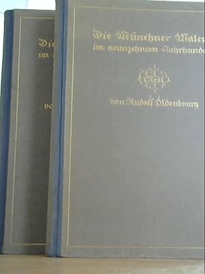 Bild des Verkufers fr Die Mnchner Malerei im neunzehnten Jahrhundert. 1. Teil: Die Epoche Max Josephs und Ludwigs I. 2. Teil: 1850-1900. 2 Bnde in einem Band. Mit zahlr. Abb. im Text und auf Tafeln. zum Verkauf von Antiquariat Jochen Mohr -Books and Mohr-