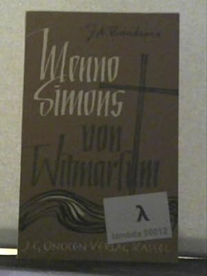 Menno Simons von Witmarsum