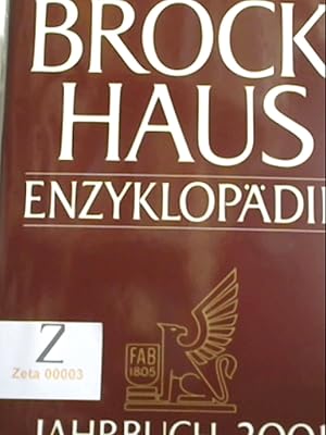 Seller image for Brockhaus Enzyklopdie Jahrbuch: Brockhaus Enzyklopdie Jahrbcher, Hld, Jahrbuch 2001 2001 for sale by Antiquariat Jochen Mohr -Books and Mohr-