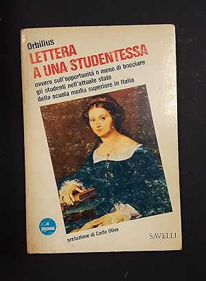 Orbilius. Lettera a una studentessa. Savelli. 1978 - II