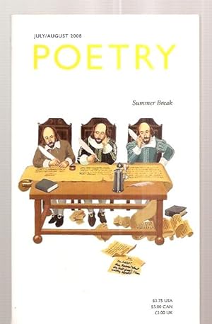 Imagen del vendedor de Poetry Volume CXCII Number 4 July / August 2008 Summer Break a la venta por biblioboy