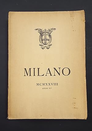 AA. VV. Milano MCMXXVIII. Comune di Milano. 1928
