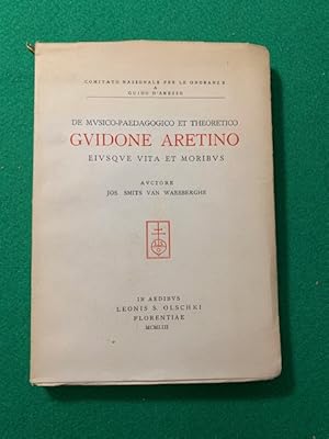 Imagen del vendedor de De musico paedagogico et theoretico Guidone Aretino ejusque vita et moribus, a la venta por Studio Bibliografico Antonio Zanfrognini