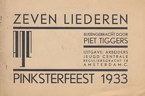 Zeven liederen bijeengebracht door Piet Tiggers.