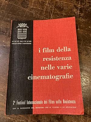 Imagen del vendedor de I film della resistenza nelle varie cinematografie. 2 Festival Internazionale dei Films sulla Resistenza. 16-17 ottobre 1964. Atti del Convegno a la venta por Gilibert Libreria Antiquaria (ILAB)