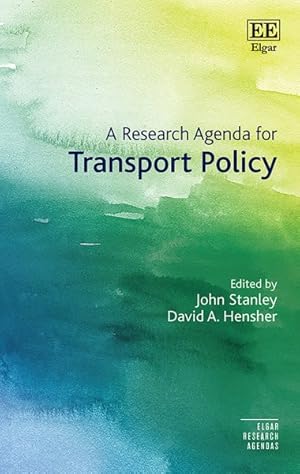 Seller image for Research Agenda for Transport Policy for sale by GreatBookPrices
