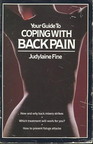 Seller image for Your Guide to Coping With Back Pain for sale by Librairie Le Nord