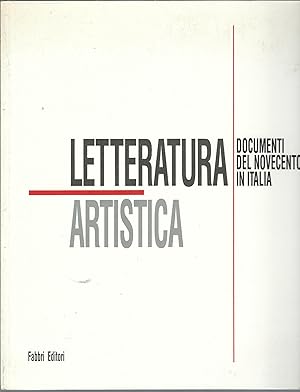 Immagine del venditore per LETTERATURA ARTISTICA - DOCUMENTI DEL NOVECENTO IN ITALIA MUSEO D'ARTE CONTEMPORANEA - CASTELLO DI RIVOLI venduto da Libreria Rita Vittadello
