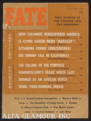 FATE: True Stories Of The Strange And Unknown Vol. 17, No. 2, Issue 167 / February 1964