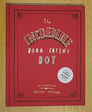 The Incredible Book Eating Boy Special Edition Signed 1st Printing
