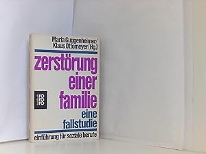 Bild des Verkufers fr Maria Guggenheimer: Zerstrung einer Familie - Eine Fallstudie zum Verkauf von Book Broker