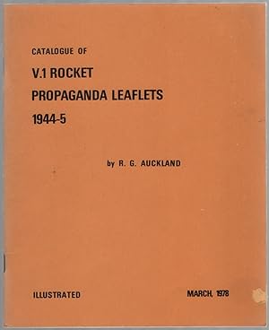 Catalogue of V.1 Rocket Propaganda Leaflets 1944-5