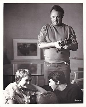 Bild des Verkufers fr John and Mary (Original photograph of Mia Farrow, Dustin Hoffman, and Peter Yates on the set of the 1969 film) zum Verkauf von Royal Books, Inc., ABAA