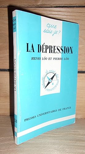 Bild des Verkufers fr LA DEPRESSION zum Verkauf von Planet's books