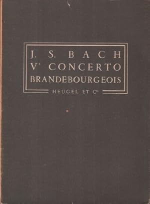 Seller image for V concerto brandebourgeois / partition pour piano for sale by librairie philippe arnaiz