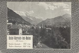 Seller image for Saint-Gervais. Guide dit par le Syndicat d'Initiative. Texte et photographies offerts par M. Bourrey. Vers 1920. for sale by Librairie Et Ctera (et caetera) - Sophie Rosire