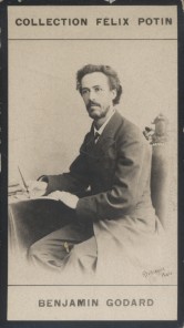 Imagen del vendedor de Photographie de la collection Flix Potin (4 x 7,5 cm) reprsentant : Benjamin Godard, compositeur. Dbut XXe. Vers 1900. a la venta por Librairie Et Ctera (et caetera) - Sophie Rosire