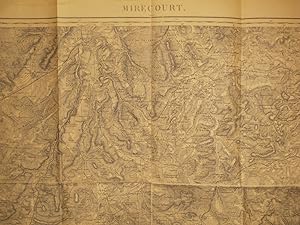 Mirecourt (Nancy). Carte N° 84. Carte au 1/80 000. Relevés de 1845. Révisée en 1896. Début XXe. V...