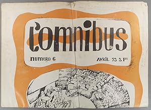 Imagen del vendedor de L'Omnibus N 6. Couverture de P.K. Alfaenger. Avril 1973. a la venta por Librairie Et Ctera (et caetera) - Sophie Rosire