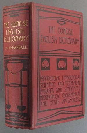 The concise english dictionnary literary, scientific and technical.