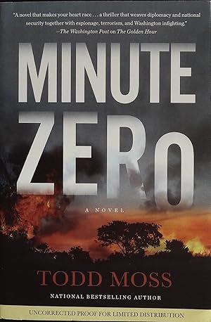 Image du vendeur pour Minute Zero mis en vente par AcornBooksNH