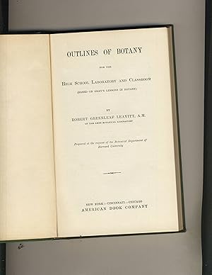 Seller image for Outlines of Botany for sale by Richard Lemay