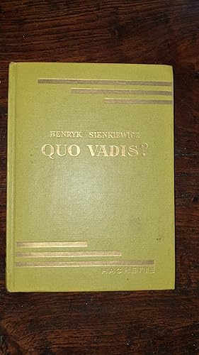 Seller image for Quo vadis ? for sale by AHA BOOKS