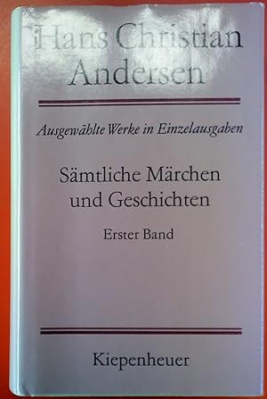 Seller image for Smtliche Mrchen und Geschichten. Erster Band for sale by biblion2