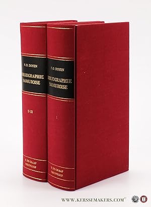 Bild des Verkufers fr Bibliographie Namuroise, I-III, 1473-1860. Indiquants les livres imprims  Namur depuis le XVIIe sicle jusqu' nos jours; les ouvrages publis en Belgique ou  l'ranger par des auteurs Namurois, ou concernant l'histoire du Comt ou de la province actuelle de Namur. Rimpression de l'dition de Namur, 1887-1902. zum Verkauf von Emile Kerssemakers ILAB