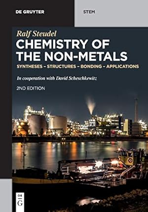 Seller image for Chemistry of the Non-Metals: Syntheses - Structures - Bonding - Applications (De Gruyter Textbook) (De Gruyter STEM) by Ralf Steudel [Paperback ] for sale by booksXpress