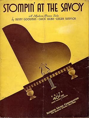 Seller image for SHEET MUSIC: "Stompin' at the Savoy" A Modern Piano Solo for sale by Dorley House Books, Inc.