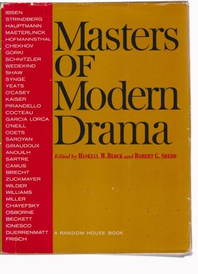 Bild des Verkufers fr Masters of Modern Drama zum Verkauf von Robinson Street Books, IOBA