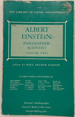 Seller image for Albert Einstein: Philosopher-Scientist, Volume Two for sale by Eat My Words Books