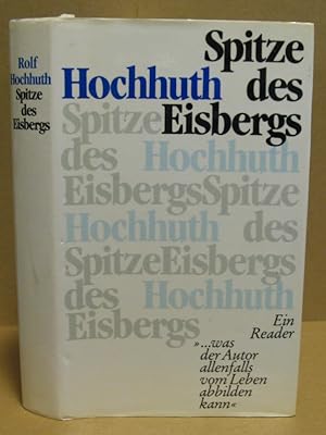 Seller image for Spitze des Eisbergs. Ein Reader. for sale by Nicoline Thieme
