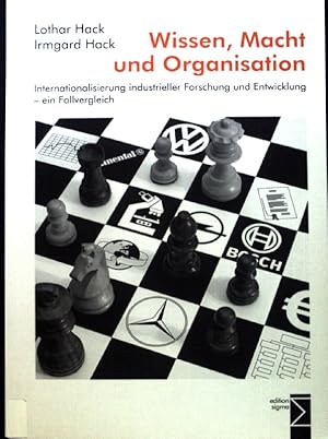 Seller image for Wissen, Macht und Organisation : Internationalisierung industrieller Forschung und Entwicklung - ein Fallvergleich. for sale by books4less (Versandantiquariat Petra Gros GmbH & Co. KG)
