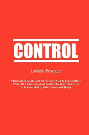 Seller image for Control for sale by AHA-BUCH GmbH