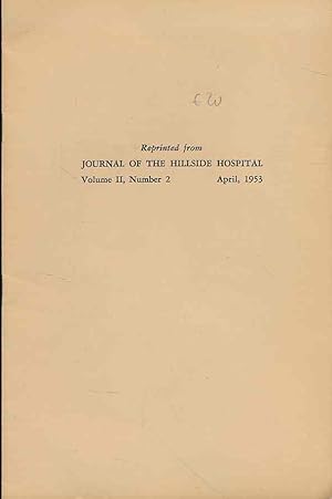 Imagen del vendedor de Absence of a parent as a specific factor determining choice of neurosis. Preliminary Study. a la venta por Fundus-Online GbR Borkert Schwarz Zerfa