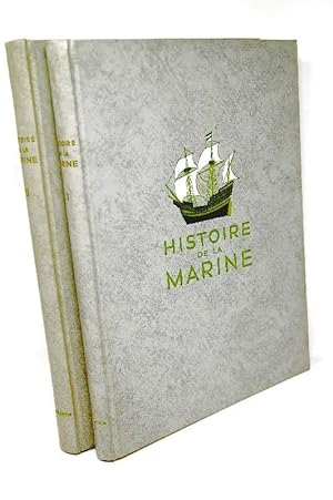 Imagen del vendedor de Histoire de la marine a la venta por Librairie Douin