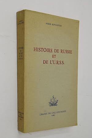 Seller image for Histoire de Russie et de l'U.R.S.S. for sale by Librairie Douin